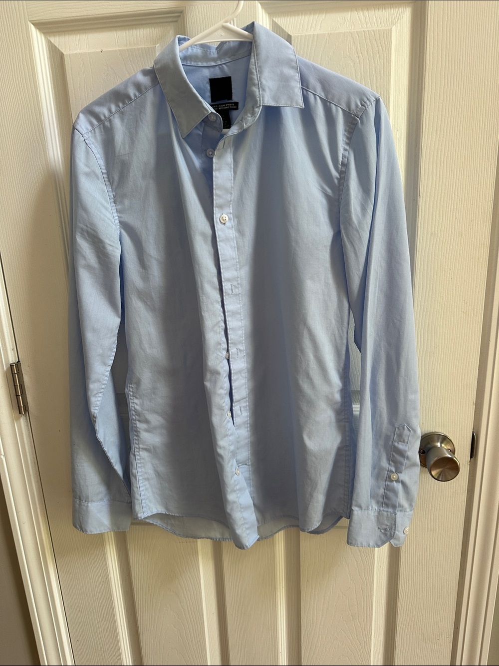 H&M Light Blue Men's Button-Down Dress Shirt
